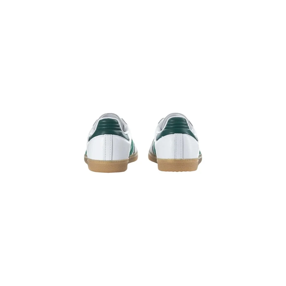 ADIDAS SAMBA OG Athletic Shoe Women Cloud White Bold Green Sz 7.5 IH6630
